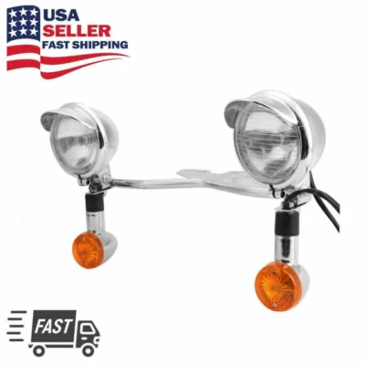 Barra de luz de ponto de seta de passagem para Yamaha V Star 650 950 1100 Custom Classic - Imagem 1 de 4