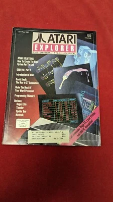 Revista Atari Explorer enero/febrero 1987 muy rara Foto 1 de 2