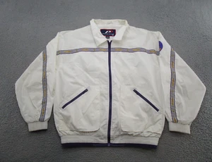 Vintage Pro Player Minnesota Vikings Windbreaker Jacket Men's Size Large READ - Picture 1 of 13
