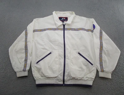 Vintage Pro Player Minnesota Vikings Windbreaker Jacket Men's Size Large READ - Image 1 of 4