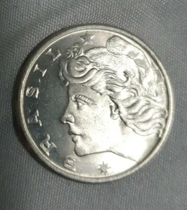 Brasil, 20 Centavos, 1977, EBC, Acero inoxidable, KM:579.1a - Picture 1 of 2