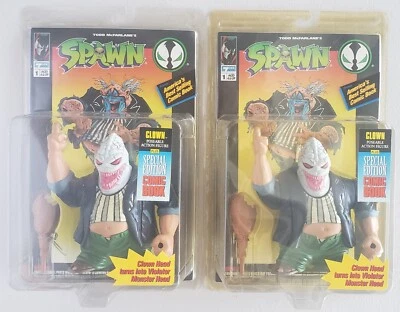 LOTE DE 2 FIGURAS DE ACCIÓN PAYASO SPAWN + CÓMIC SPAWN EDICIÓN ESPECIAL Foto 1 de 2