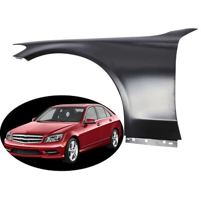 Fender For 2015-2022 Mercedes Benz C300 2017-2023 C43 AMG Primed Front Left Side - Image 1 of 4