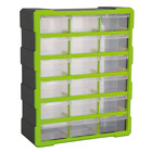 Sealey 18 Drawer Cabinet Box - Hi-Vis Green/Black APDC18HV