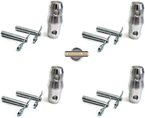 LOT 4 Double Ended Conical Coupler Square Truss Fits F31 F32 F33 F34 Pin Clips - Picture 1 of 2