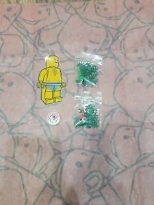 Small Bag of Leaves Green, Pink Bong Citizen Brick Minifigure New - Picture 1 of 6