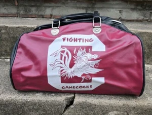 Vintage South Carolina Gamecocks Athletic Bag Bowling Garnet Black - Picture 1 of 7