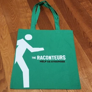 The Raconteurs Help Us Stranger Jack White Record Vinyl Tote Bag - Picture 1 of 2