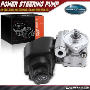 Power Steering Pump with Reservoir for Cadillac BLS 2007-2008 Saab 9-3 9-3X 2.0L - Picture 1 of 10