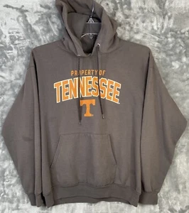 Hanes Property of Tennessee Volunteers Sweatshirt Hoodie Pocketed Size Large - Picture 1 of 6