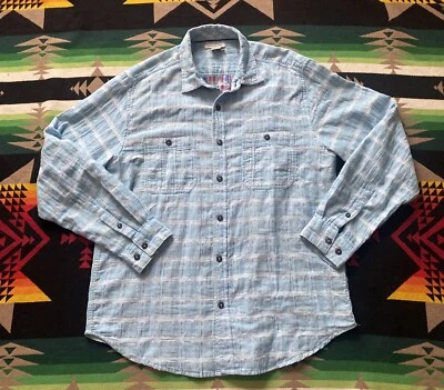 Carbon 2 Cobalt Mens Sz M Sea Change Chambray Multicolor LS Button Up Shirt - Image 1 of 4