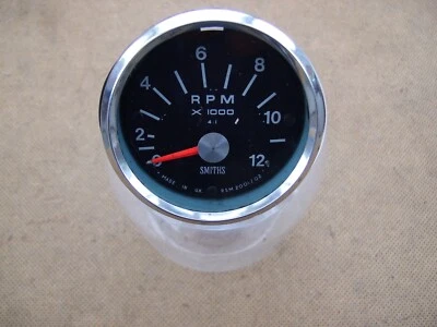 Original Smiths Tachometer 0-12000rpm RSM2001/02  Ratio 4:1 BSA B25/TriumphT25SS - Image 1 of 4
