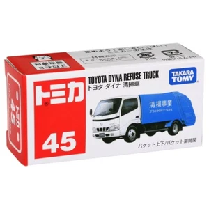 Tomica No.45 Toyota DYNA Refuse Truck Garbage Car Diecast Takara Tomy Japan - Picture 1 of 7