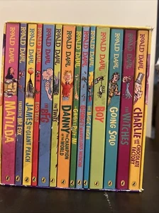 Roald Dahl Collection 14/15 Fantastic Stories Box Set Boy, The BFG Danny Witches - Picture 1 of 4