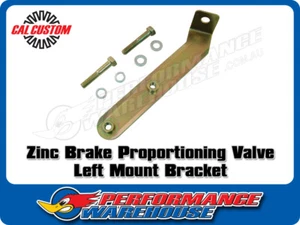 Cal Custom Side Mount Proportioning Valve Bracket Zinc Suit GM Style Valve - Bild 1 von 3