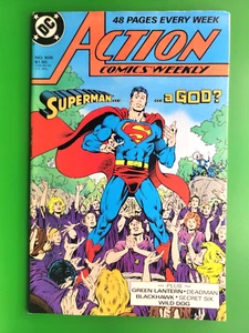 ACTION COMICS SUPERMAN #606 FINE 1988 COMBINE SHIPPING BX2401 - Picture 1 of 2