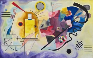 Yellow Red Blue : Wassily Kandinsky : 1925 : Archival Quality Art Print - Picture 1 of 1
