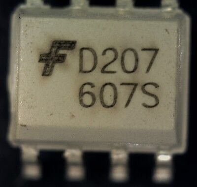 5 X Fairchild MOCD207M MOCD207 Dual Opto-coupler SMD  D207 S08 Opto-isolator  • 6.89£