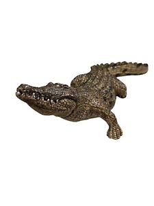 Schleich Alligator Crocodile 7” Figure w Movable Jaw D-73527 2014 Retired