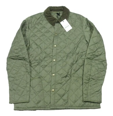 Chaqueta acolchada Barbour verde musgo claro Heritage Liddesdale para hombre Foto 1 de 4