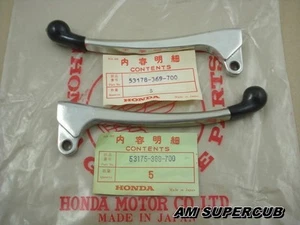 NOS Honda XL125 XL175 XL250 XL350 SL100 SL125 SL175 SL350 MT250 Lever L/R Japan - Picture 1 of 10