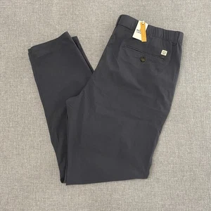 Marine Layer Saturday Breeze India Ink Mens 2XL Slim Fit Water Repellant Chino - Picture 1 of 14
