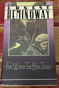 For Whom the Bell Tolls Ernest Hemingway PB 1stEd/13th 1987 Scribner’s VG+ - Imagen 1 de 11