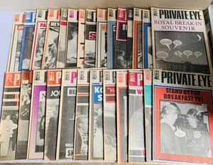 Private Eye Magazines From 1982 Complete Year Issue Number 523 - 549 - Picture 1 of 11