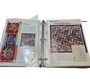 Quilt Patterns from Quiltmaker Magazine Mixed Lot Binder Full Paper Piecing 20+ - Picture 1 of 7