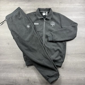 Adidas FC SPZL Chándal Pantalón / Top 'Gris Oscuro Brezo' - Talla XXL / 2XL - Imagen 1 de 15