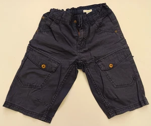 * Vertbaudet Jungen Shorts Bermuda Gr. 134 9 J. TOP Verstellbarer Bund Blau - Picture 1 of 6