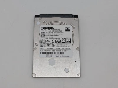 Toshiba MQ01ABF050 500GB SATA 2.5 Inch Hard Disk Drive - Image 1 of 2