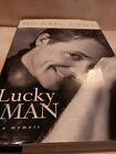 Lucky Man Wspomnienie Michael J. Fox używana książka w twardej oprawie Hyperion Books 2002