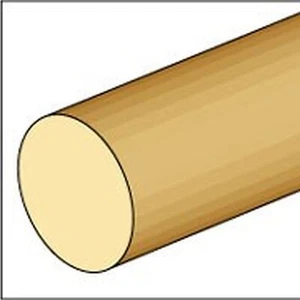 Birch Hardwood 18 Inch Single Wood Dowel - Picture 1 of 1