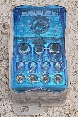  Eriflex, Connectors, Article: 569040, 250 A, 690 VAC (No Box) - Image 1 of 4