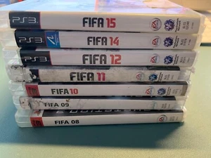PS3 JUEGOS FIFA colección Paquete TOTALMENTE PROBADO 7 Juegos - ENVÍO RÁPIDO - Imagen 1 de 1