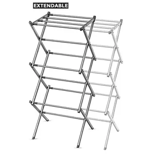 3 Tier Clothes Dryer Airer Foldable Laundry Rack Washing Line Drying Horse - Picture 1 of 7