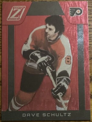 2010-11 Zenith Red Hot Dave Schultz #131 Philadelphia Flyers - Image 1 of 2