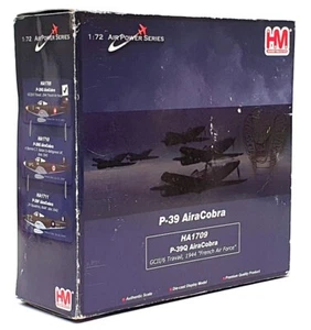 Hobby Master 1/72 Scale HA1709 Bell P-39 AiraCobra Travail 1944 GC11/6 French AF - Picture 1 of 5