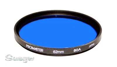 Filtro de lente Promaster 80A 62 mm Foto 1 de 2