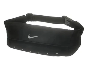 NEW Nike Dry Expandable WaistPack Running Black Reflective Dri-Fit Adjustable - Picture 1 of 4