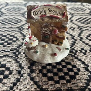Yankee Candle Jar Topper Candy Shoppe Gingerbread Man Cupcake 1207711 - Picture 1 of 5