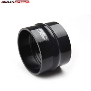 Manguera de silicona recta de 4 pulgadas ID Hump intercooler acoplador tubo negro 4 capas EE. UU. - Imagen 1 de 8