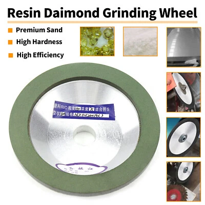 125mm Resin Diamond Grinding Wheel Cup Disc 5'' Abrasive F Carbide Metal Cutter - Image 1 of 4