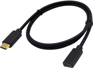 USB C Type C Data Charging Extension Cable Male to Female - 1.8m - Picture 1 of 10