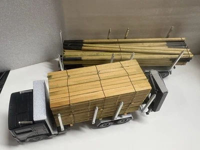 Conrad Models Mercedes Palfinger Crane  Wood Truck And Pup Trailer - Image 1 of 4