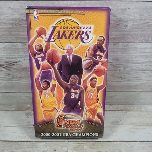 Los Angeles Lakers NBA Finals 2001 Official Video VHS Pre-owned Tested - Picture 1 of 7
