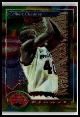 1993-94 Finest #84 Calbert Cheaney - Image 1 of 2