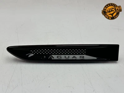 2016-2020 JAGUAR XF FRONT LEFT FENDER AIR VENT MOLDING TRIM (BLACK) OEM 52 kmi - Image 1 of 4