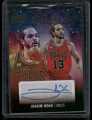 Aros de la NBA Panini Joakim Noah 2023-24 tinta automática #HI-JKN Chicago Bulls Foto 1 de 2